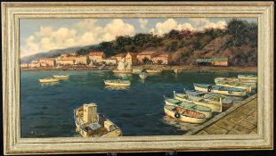 Original Italian Oil on Canvas 