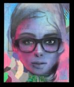 Chas Williams Circuit Board Girl (7.2ft)