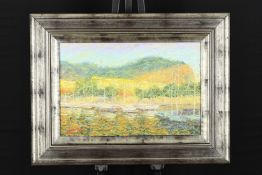 Original Framed Oil on canvas by Roberto Masia (Italian)