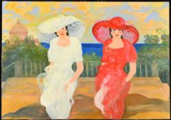 Original Oil on Canvas by Carlo Massimo Franchi