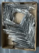 Pack of 40 Forge London Pattern Shelf Brackets Grey 3