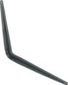 Pack of 20 Forge London Pattern Shelf Brackets Grey 12