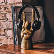 (274/7F) Lot RRP £180. 9x Luckies Of London Rock On Headphone Display Stand RRP £20 Each. (All Un...