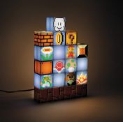 (13/R9) Lot RRP £155. 3x Items. 2x Nintendo Super Mario Bros Build A Level Light RRP £40 Each. 1x...