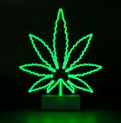 (60/R9) Lot RRP £180. 10x Neon Leaf Light RRP £18 Each. (All Units Have Return To Manufacturer St...