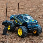 (291/P) Lot RRP £160. 4x Red5 Racing Truck X Blue 1:10 Scale Remote Control Monster Truck RRP £40...