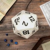 (14/R9) Lot RRP £120. 4x Dungeons And Dragons D20 Desk Lamp RRP £30 Each. (All Units Have Return...