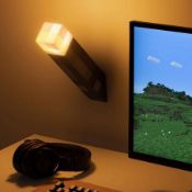 (103/R9) Lot RRP £232. 15x Items. 7x Minecraft Light Up Wall Torch Light RRP £20 Each. 2x Minecra...