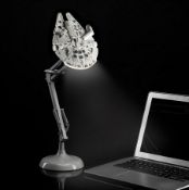 (15/R9) Lot RRP £. 3x Millennium Falcon Poseable Desk Lamp RRP £69 Each. (All Units Have Return T...