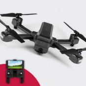 (99/R9) RRP £169. Red5 GPS Hawk FPV Drone. (Unit Has Return To Manufacturer Sticker).