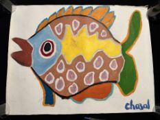 In the style of Malcolm De Chazal