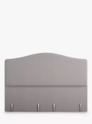 Vispring Medusa Full Depth Upholstered Headboard, Super King Size, Turtle Dove - RRP £960
