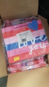 Lot Worth £120 - New Approx. 120x Love You Large Gift Bags RRP £1 Each - 15x 8PCS Packs