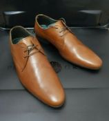 Burton Menswear Sampson Brown Shoes Size 9