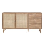 (122/P22) RRP £280. Kubu Rattan Large Sideboard. Dimensions: (H79x W150x D39.5cm).