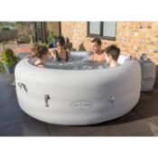 (95/5I) RRP £599. Bestway Lay Z Spa Vegas Portable Spa. Lot Contains Main Body, Pump (Pump Appear...