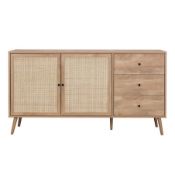 (77/P15) RRP £280. Kubu Rattan Large Sideboard. Dimensions: (H79x W150 x D39.5cm