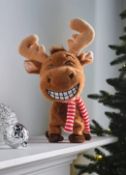 (53/7N) Lot RRP £122. 14x Christmas Items. 1x 100 LED Star Light RRP £5. 2x Laughing Moose