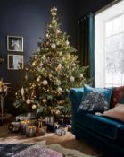 (114/Mez) RRP £179. Christmas Helsinki Real Look Tree 7FT.