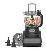 (4/6D) RRP £100. Ninja Food Processor Auto IQ 850W Black.
