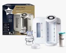 (13/6A) Lot RRP £150. 2x Tommee Tippee Closer To Nature Perfect Prep Machine White RRP £75 Each.
