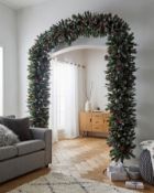(113/Mez) RRP £249. Christmas New Jersey Spruce 8FT Artificial Tree Arch.