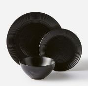 Title: (149/MR1G) 3x Dinner Set Items. 1x Loxton 12 Piece Dinner Set Black RRP £35. 1x Stag Dinner