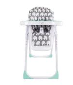 Title: (104/Mez) RRP £80. My Babiie Billie Faiers Premium Highchair Elephants.Description: (104/Mez)
