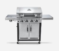 Title: (4/Mez) RRP £599. Char-Broil Advantage 445 4B S Gas Grill. Dimensions: (115.5 x 59.5 x