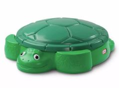 Title: (130/MR1F) 3x Items. 1x Little Tikes Turtle Sandbox With Cover RRP £60. 1x Little Tikes Car