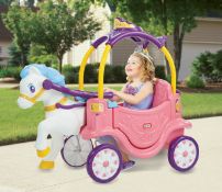 Title: (63/MR1D) RRP £140. Little Tikes Princess Horse & CarriageDescription: (63/MR1D) RRP £140.