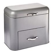 Title: (150/MR1G) Lot RRP £120. 6x Items. 1x Drawer Bread Bin Grey RRP £20. 1x Wicker Bin/