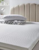 Title: (69/Mez) RRP £130. At Home Collection Memory Foam Mattress Topper 5cm King. (152x 198x 5cm).