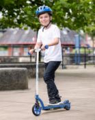 Title: (110/Mez) RRP £85. EVO Blue Electric Scooter.Description: (110/Mez) RRP £85. EVO Blue