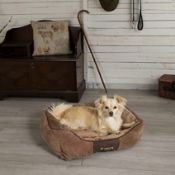 Title: (143/MR1E) Lot RRP £105. 13x Pet Items. 1x Scruffs Chester Box Bed XL Chocolate With Tag