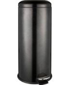 Title: (139/Mez) Lot RRP £105. 2x Items. 1x Shimmer 30L Glitter Pedal Bin Black RRP £45. 1x Double