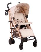 Title: (45/MR1B) RRP £170. My Babiie Believe by Katie Piper Rose Gold Blush Leopard Lightweight