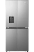 Title: (1/Mez) RRP £799.99. Hisense RQ560N4WCF American Fridge Freezer Stainless Steel.