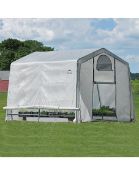 Title: (18/Mez) RRP £315. Rowlinson Shelter Logic 10x10 Greenhouse in a Box. Steel Frame,