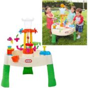 Title: (129/MR1F) Lot RRP £130. 2x Little Tike Items. 1x Fountain Factory Water Table RRP £70. 1x