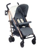 Title: (47/MR1B) RRP £170. My Babiie Billie Faiers Quilted Champagne Lightweight Stroller.
