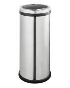 Title: (144/MR1D) Lot RRP £95. 2x Items. 1x 30L Stainless Steel Press Touch Bin RRP £65. 1x Rose