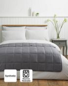 Title: (113/Mez) RRP £80. Weighted Blanket Grey 6KGs. Dimensions: (125x180cm).Description: (113/Mez)