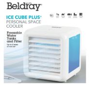 Title: (52/7A) Lot RRP £150. 5x Beldray Ice Cube Plus Personal Space Cooler Colour Changing Lights