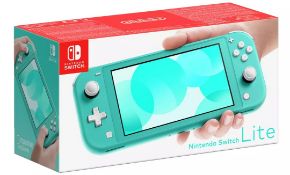 Title: (6/Mez) RRP £200. Nintendo Switch Lite Handheld Console Turquiose. (Factory Reset