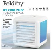 Title: (41/7A) Lot RRP £150. 5x Beldray Ice Cube Plus Personal Space Cooler Colour Changing Lights