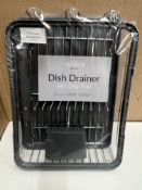 Anika Dish Drainer with Drip Tray Grade U - RRP £21.99