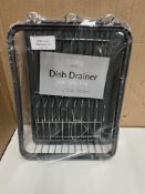 Anika Dish Drainer with Drip Tray Grade U - RRP £21.99