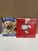2X 2022 Wall Calendars Grade A - RRP £29.99.