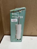 Standing Toilet Roll Holder Grade U - RRP £32.99.